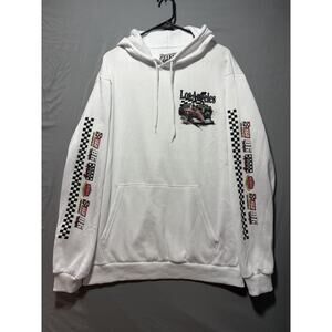 Los Angeles Graphic Hoodie White Size XL